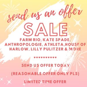 SEND US AN OFFER SALE